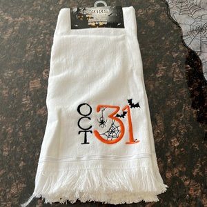 NWT Decorative Halloween Kitchen Towels 100% Turkish Cotton